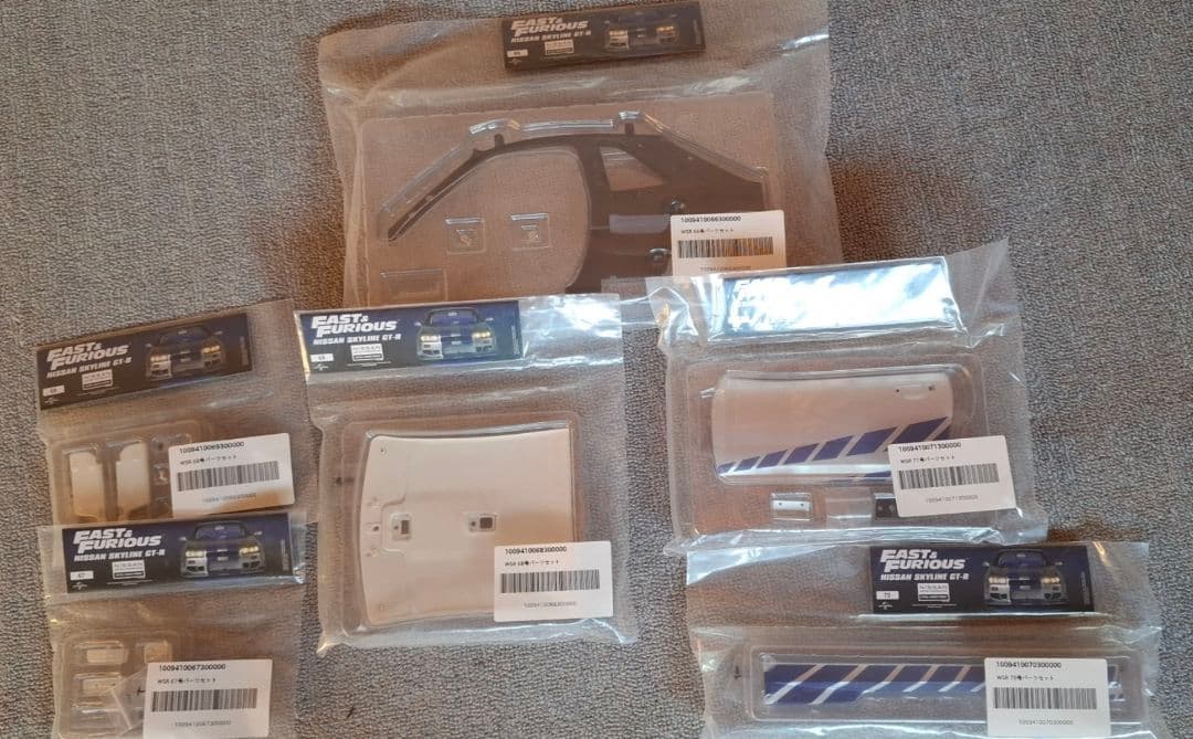 デアゴスティーニ ワイルド・スピード gtr（r34）ジャンク