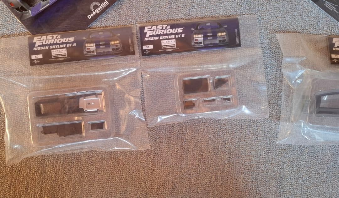 デアゴスティーニ ワイルド・スピード gtr（r34）ジャンク