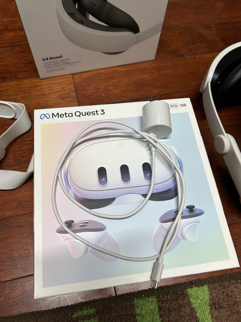  Quest 3 512GB+ K4 Boost ヘッドセット