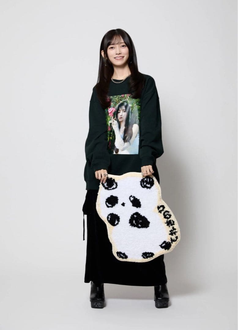 乃木坂46 池田瑛紗 個展 Wings あひるの夢　ラグ