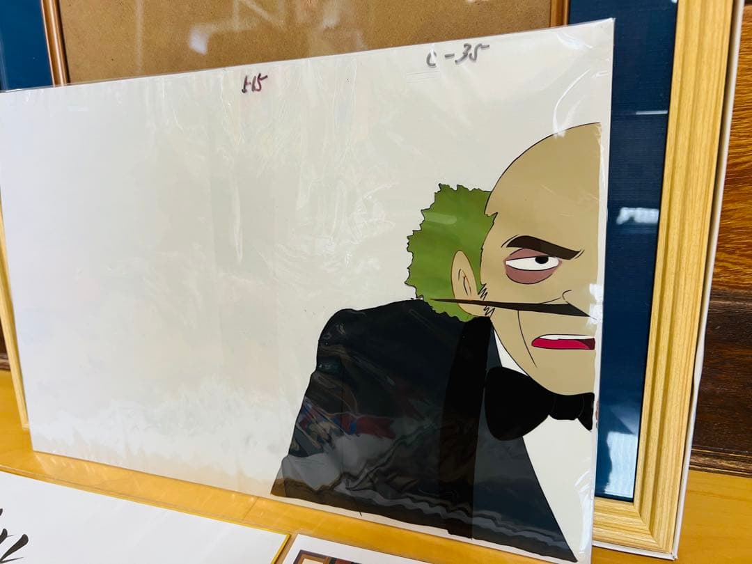 ルパン三世　宮崎駿　栗田　モンキーパンチ直筆サイン色紙　証明書付カリオストロの城