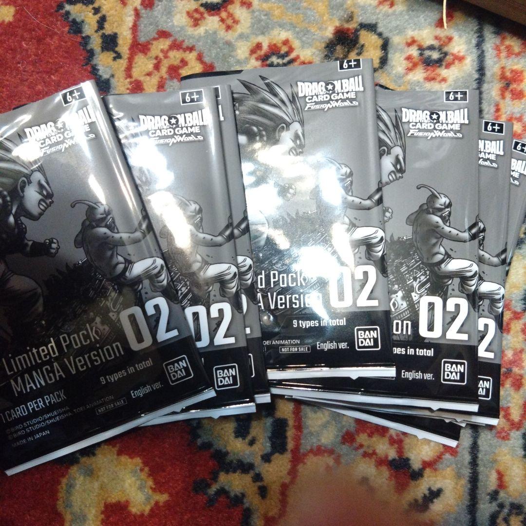 海外限定　リミテッドパック MANGA version 02　全9種類　美品