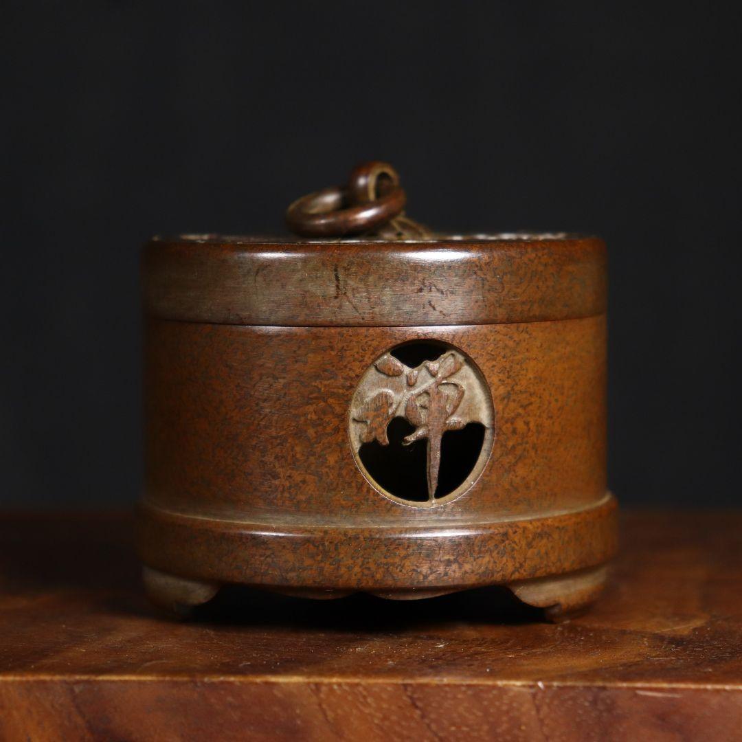 香炉 家庭用盤香炉 室内香炉 檀香炉 銅製品 装飾品 工芸品 置物