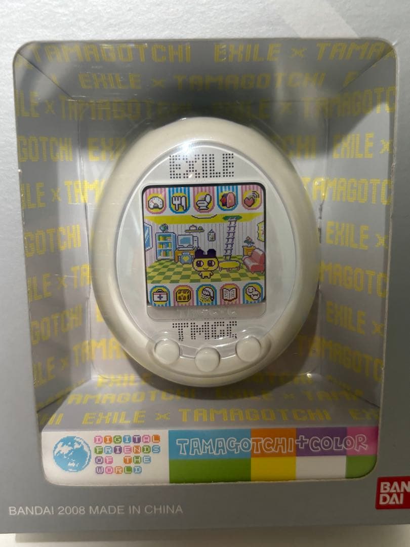 【未使用】たまごっちプラスカラー ホワイト EXILE エグモっち エグザイル