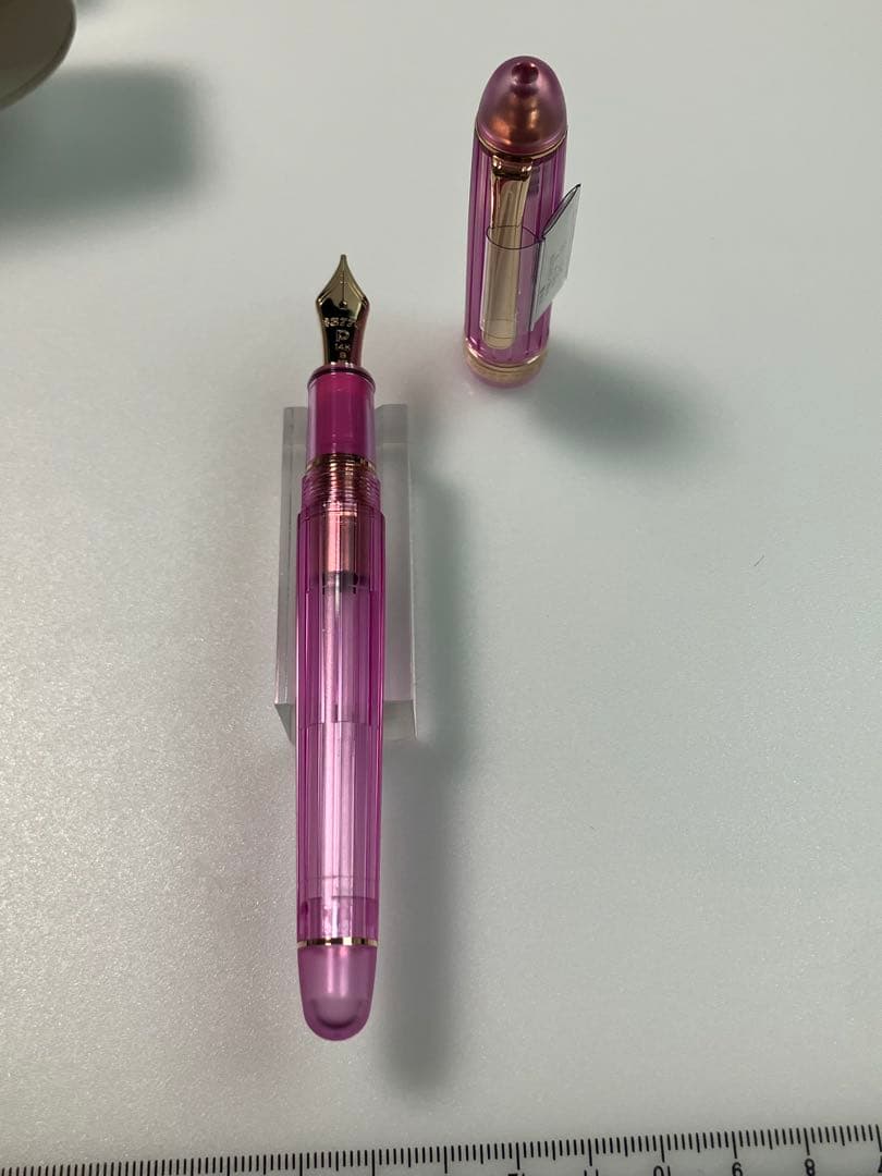 初期ロット　PLATINUM　#3776　センチュリー　ニース　リラ　B-nib