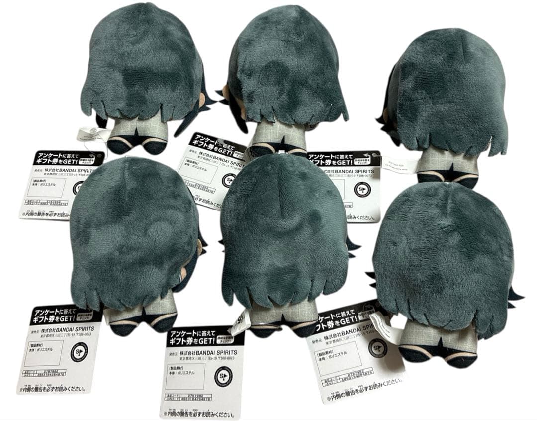 学園アイドルマスター　 ナムコ限定　ちびぐるみ　月村手毬　　6体セット