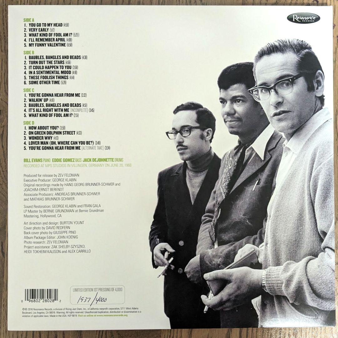 洋楽 BILL EVANS/SOME OTHER TIME LP orig