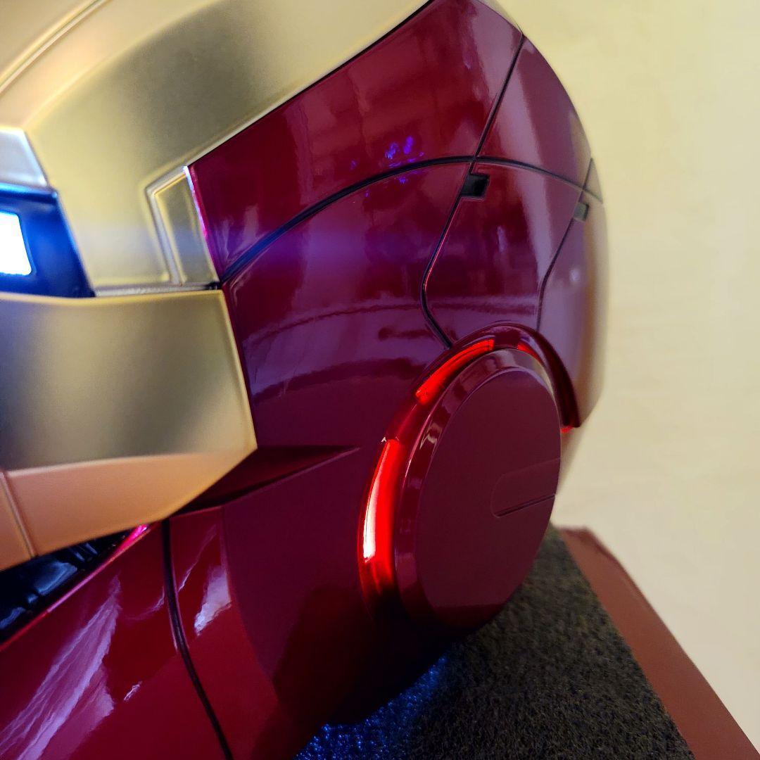 【アイアンマン】最新モデル 音声自動開閉マスク LED マーク5 ヘルメット