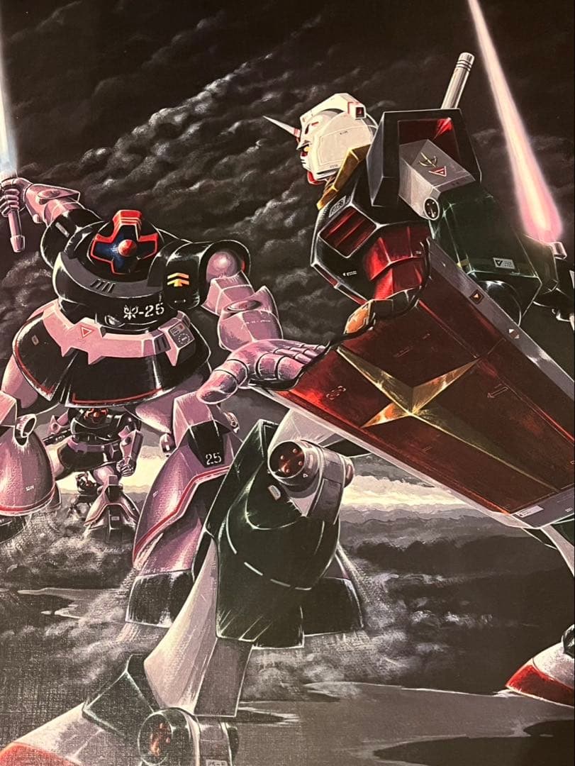 【貴重】ガンダム 1981年 劇場版 哀戦士 B1.B2ポスター3枚セット非売品