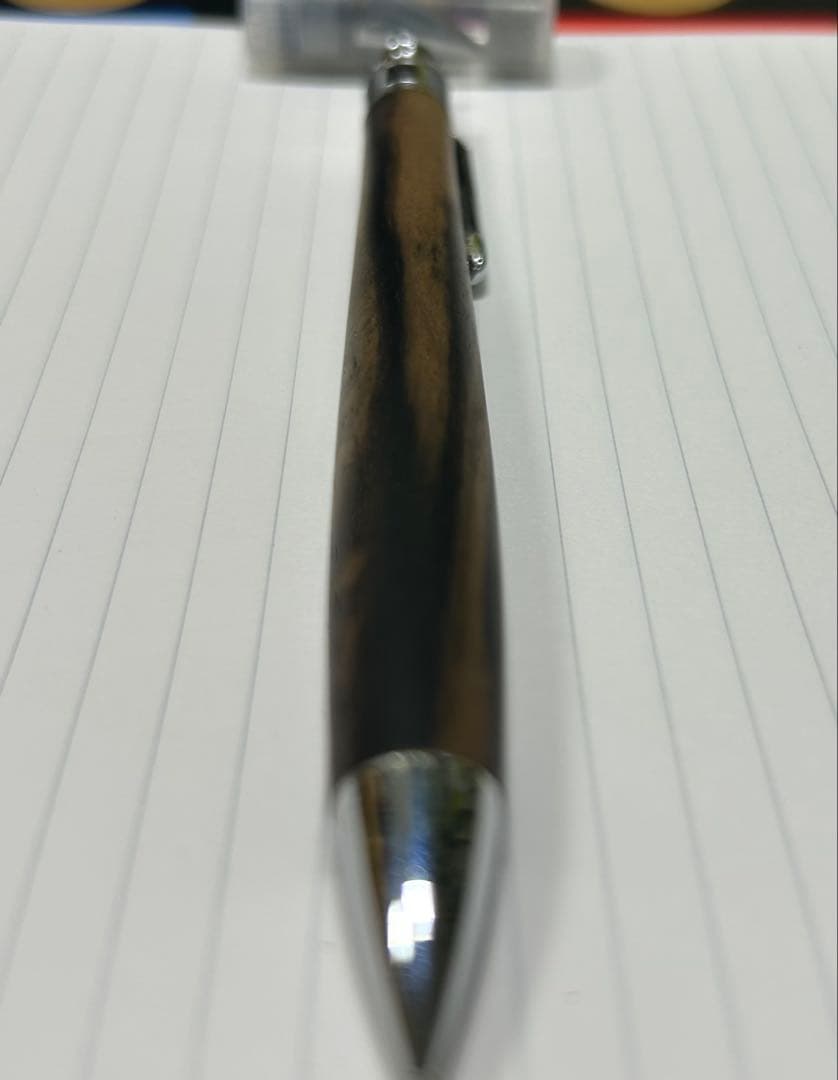 【最終値下げ】工房楔　黒柿　0.5mmシャープペンシル