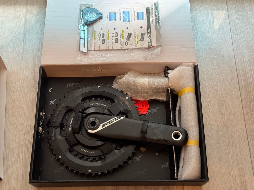 FSA Powerbox K-Forceカーボンクランク 172.5 50/34
