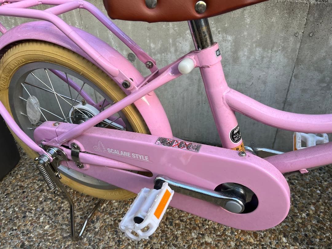 スカラーレスタイル　子供用自転車 16インチ ピンク