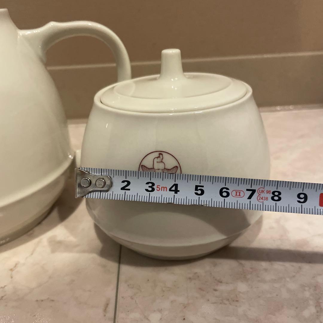 小*隆様 【貴重】森永　ティーポット　シュガーポット　森永製菓　ロゴ　エンゼルマ