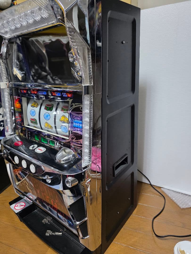 パチスロ実機　ブラックラグーン 初代　家庭用変更済