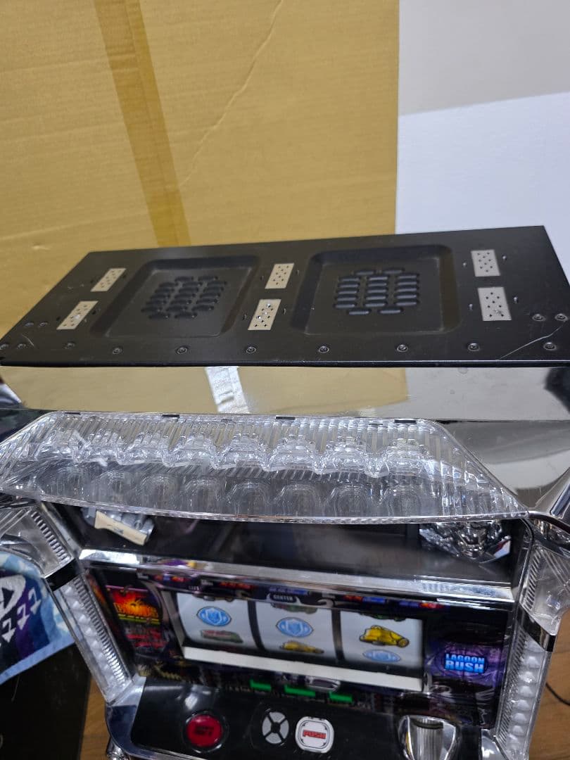 パチスロ実機　ブラックラグーン 初代　家庭用変更済