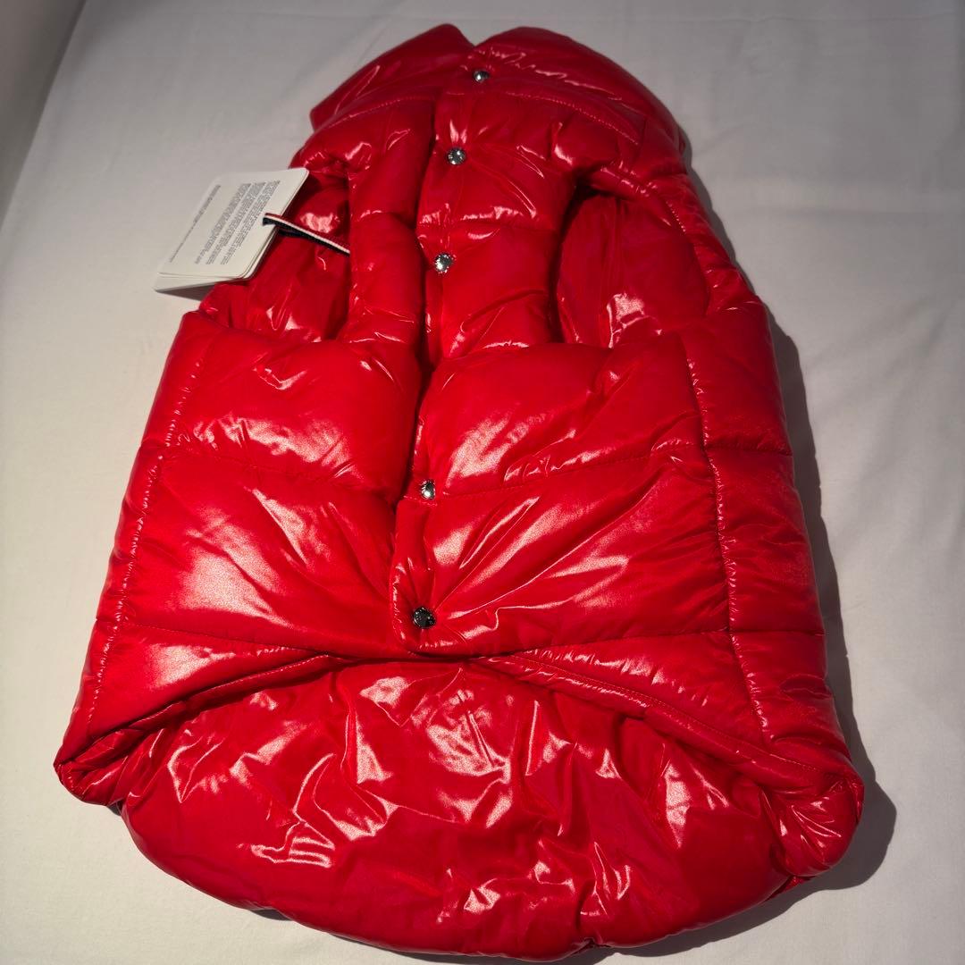 ドッグベスト 犬 MONCLER モンクレール レッド 赤 ダウンジャケット