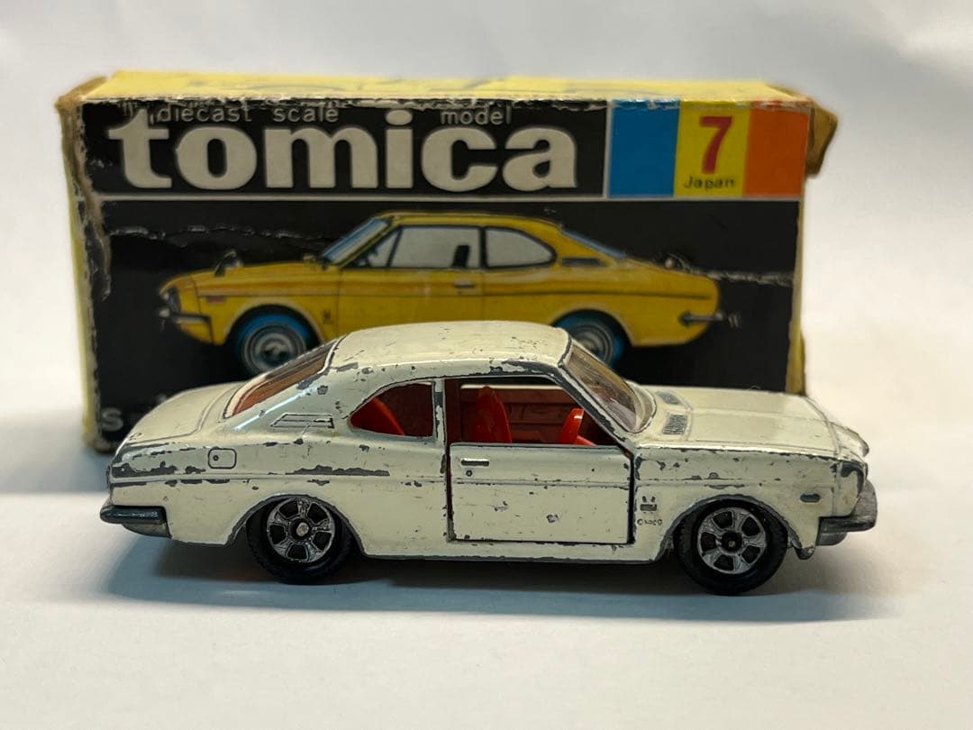 トミカ 7-1-2 日本製 ホンダ 1300クーペ9 1Aホイール 昭和玩具