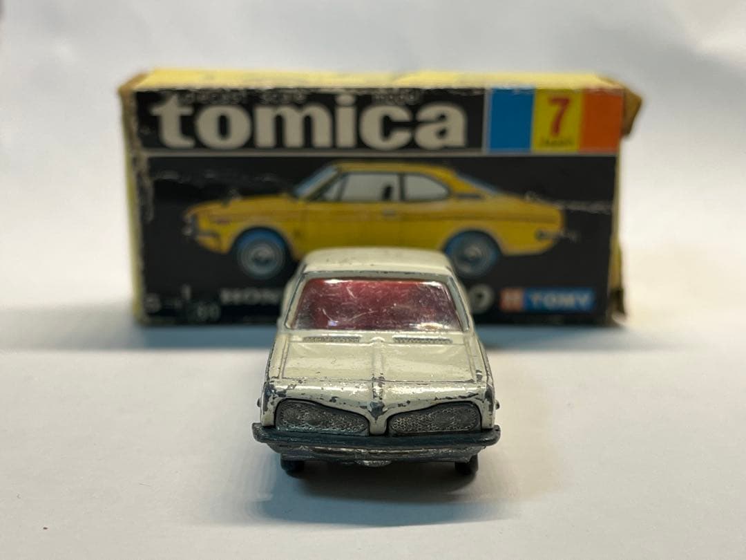 トミカ 7-1-2 日本製 ホンダ 1300クーペ9 1Aホイール 昭和玩具