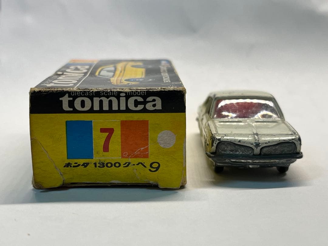 トミカ 7-1-2 日本製 ホンダ 1300クーペ9 1Aホイール 昭和玩具
