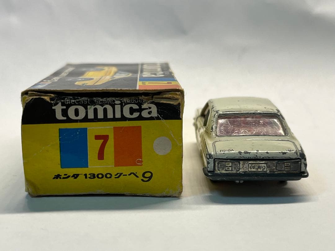 トミカ 7-1-2 日本製 ホンダ 1300クーペ9 1Aホイール 昭和玩具