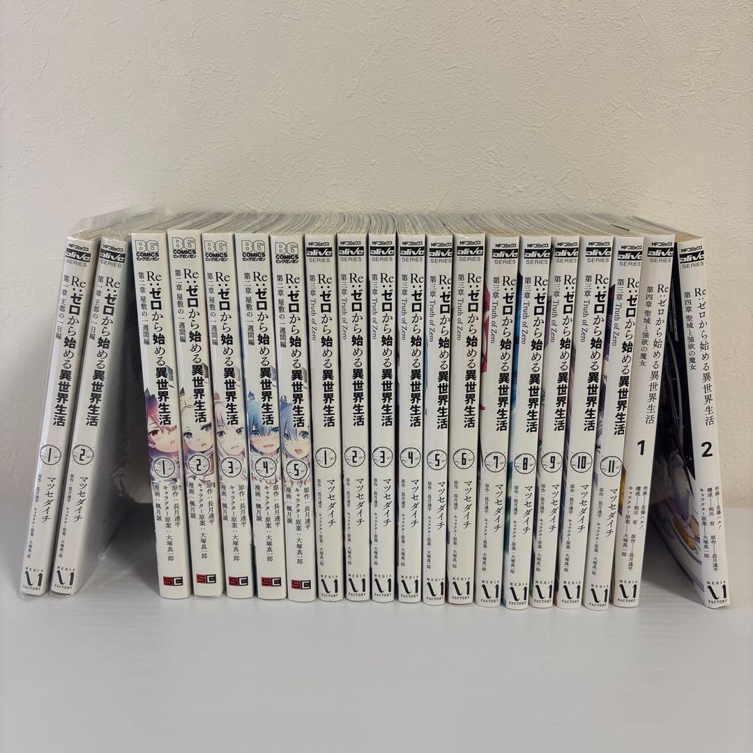 Re:ゼロから始める異世界生活 リゼロ 漫画 20巻