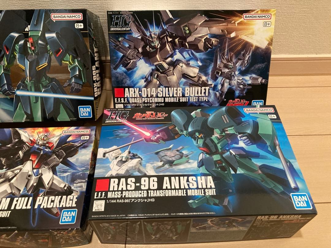 HGギャプラン、アンクシャ、シルヴァ・バレト他 計4点