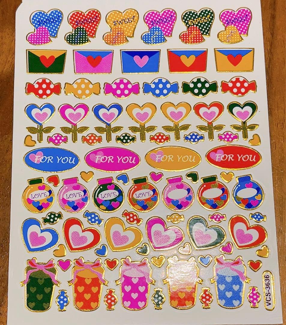 キラキラシール★早い者勝ちレトロレア車ヒスミニデッドベアレコードラブピース