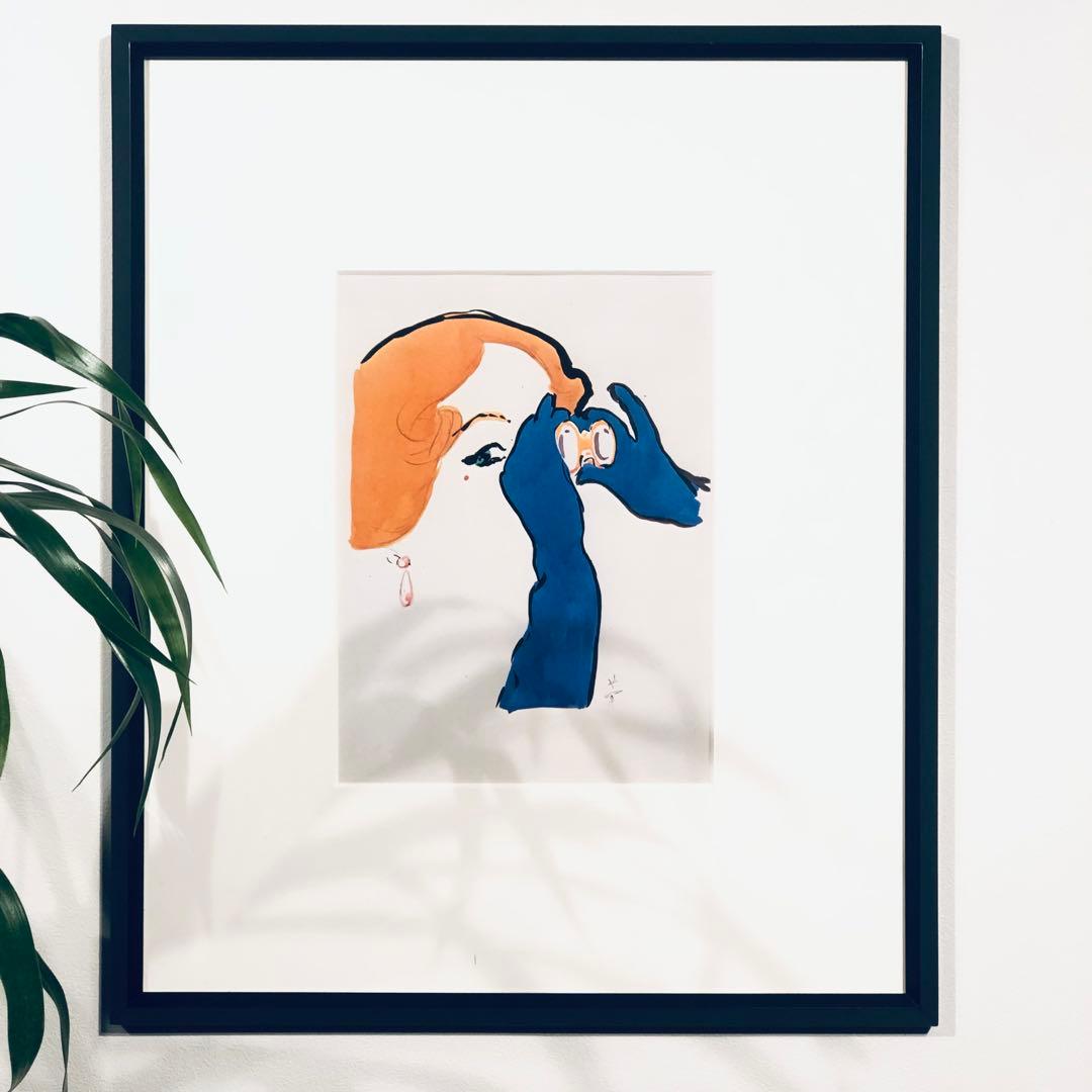 1980's ルネグリュオ ヴィンテージポスター