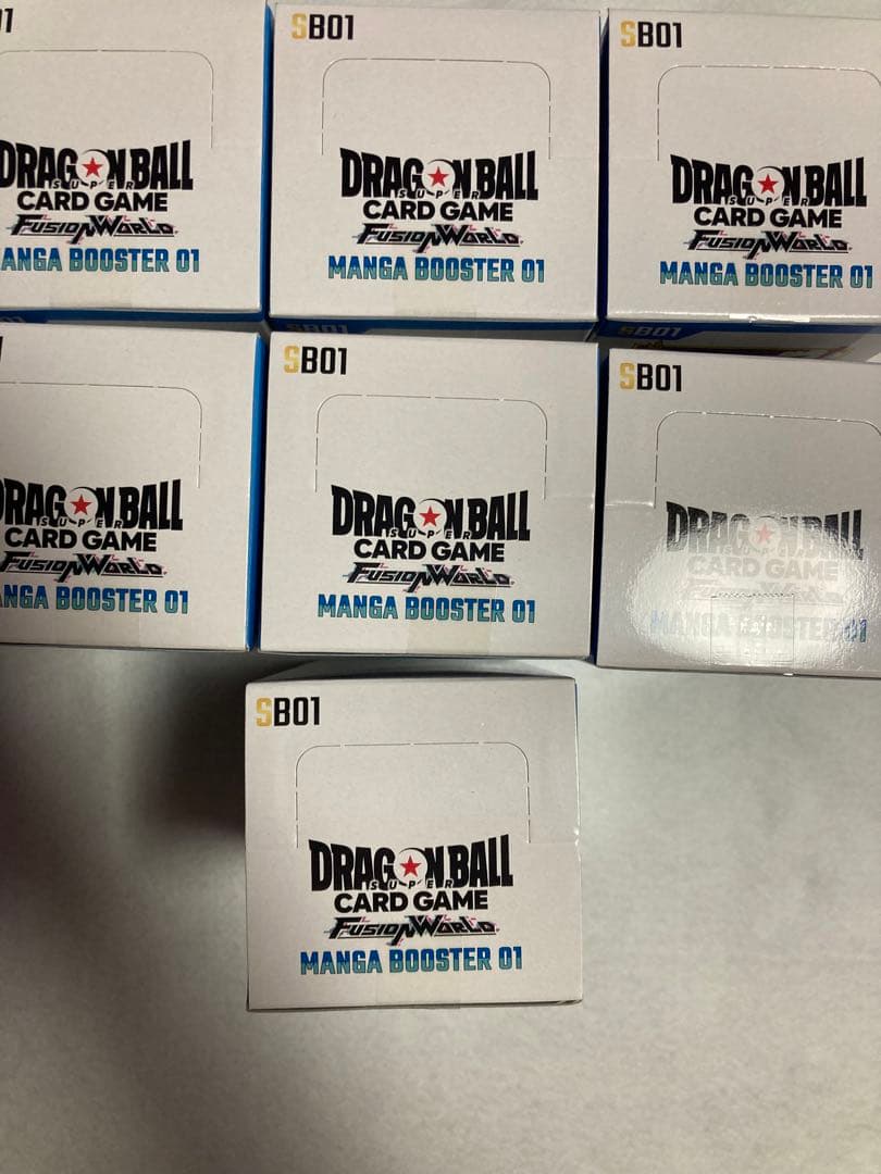 【テープ付き】ドラゴンボール MANGA BOOSTER 01 7BOX