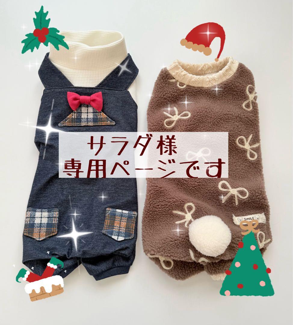 サラダページです　ダックスフンド　犬服　わんこ服　ロンパース　ミモザ　春