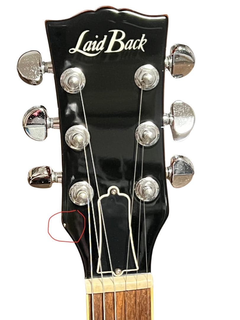 LaidBack レイドバック レスポール エレキギター トラ目 虎杢