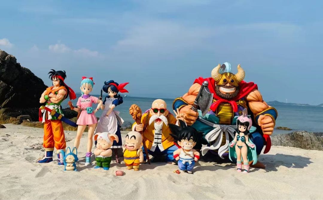 ドラゴンボール 孫悟空 ガレキ ガレージキット スタチューX②⑤③