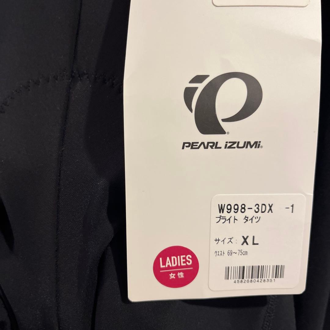 パールイズミタイツ W998-3DX サイクルパンツ ブラック XL レディース