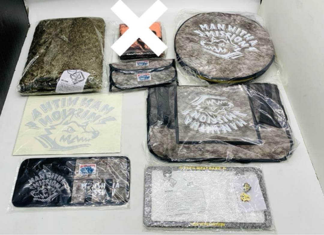 【未使用】MAN WITH A MISSION カー用品グッズまとめ