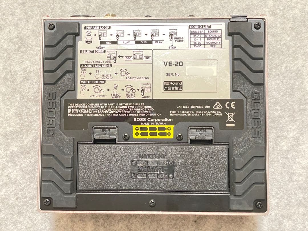 配信機器・PA機器・レコーディング機器 BOSS VE-20&PSA-100