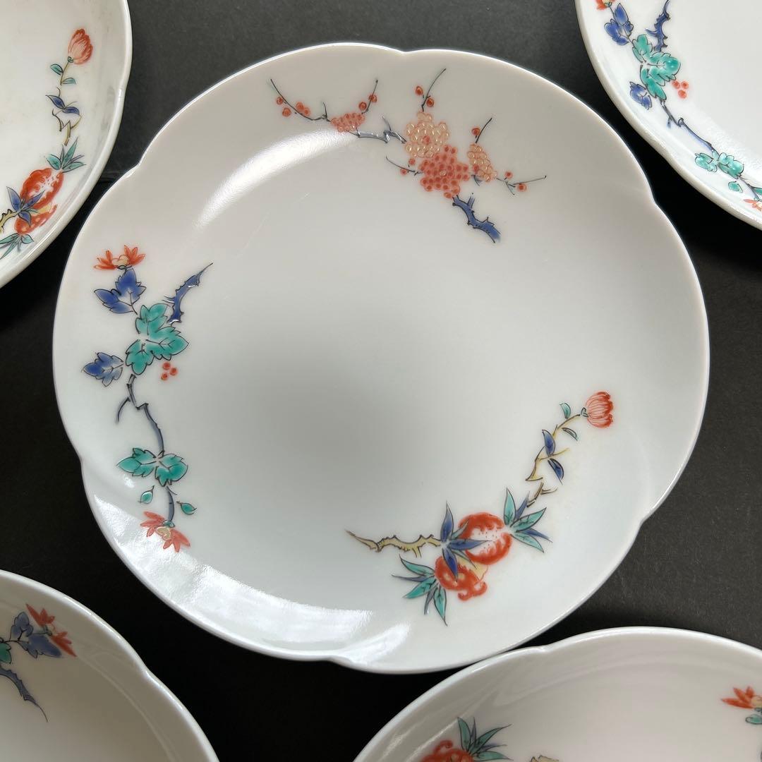 【未使用】無形文化財　人間国宝第十三代　酒井田柿右衛門　皿