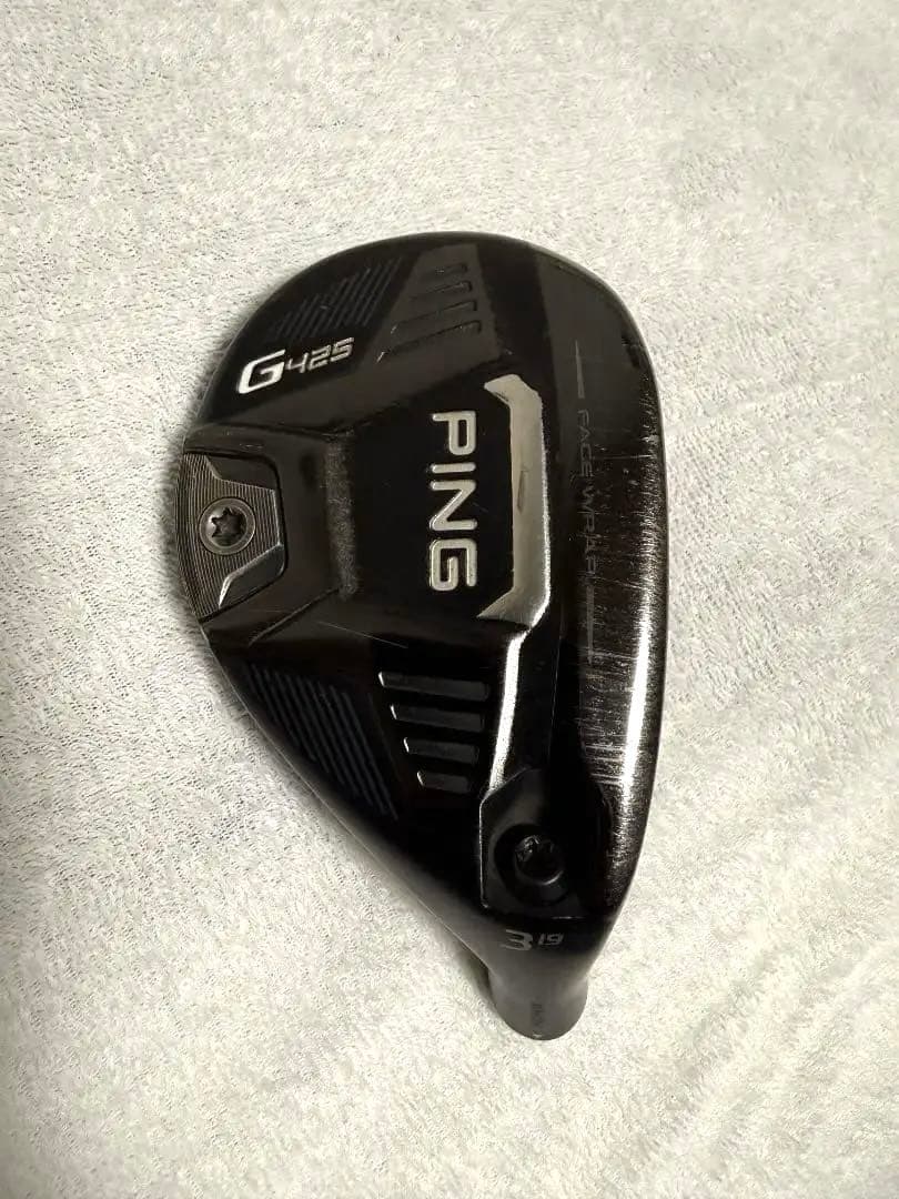 PING G425ユーティリティ 3番 19度 ヘッド　ヘッドカバー付き