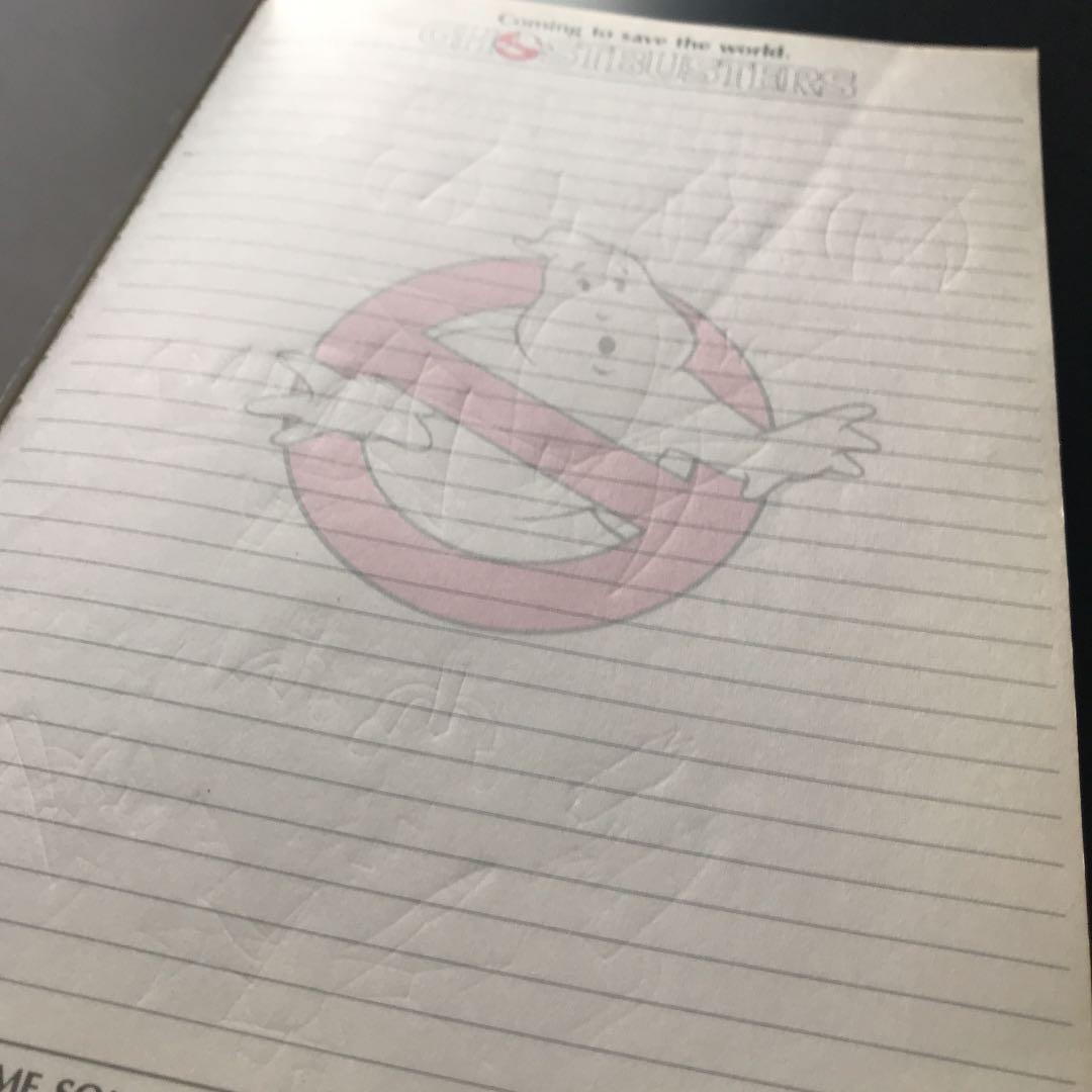 ゴーストバスターズ 映画 ノート 1989年 貴重品