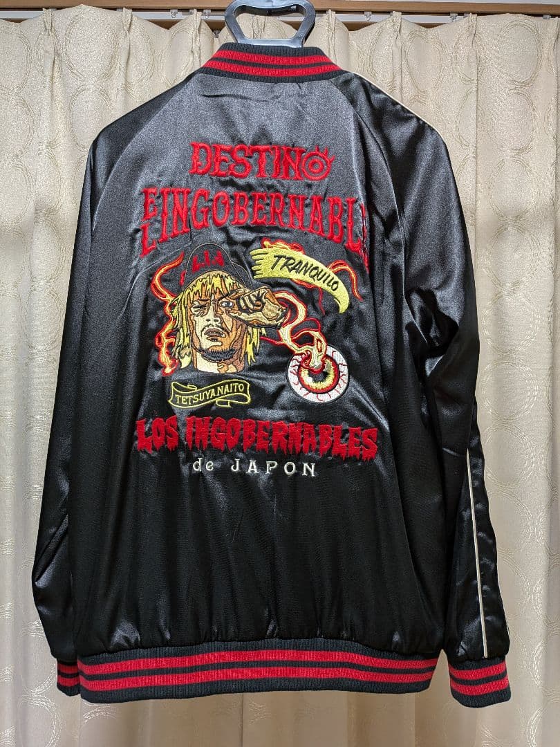 【タグ付き未使用品】 内藤哲也 リバーシブルスカジャン