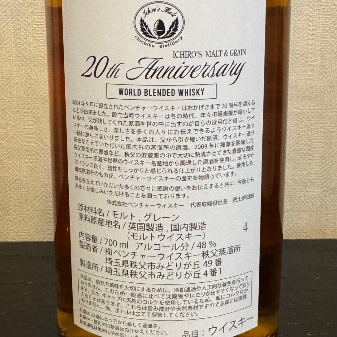 イチローズモルト　20周年とリミテッドの2本セット