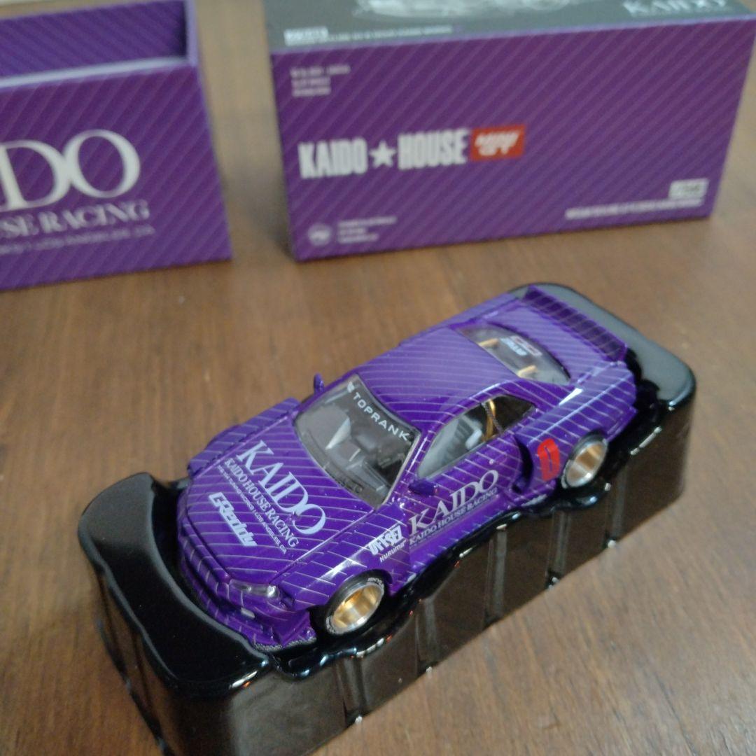 KAIDO HOUSE 紫色 ミニカー GT-R Ｒ34 スカイライン