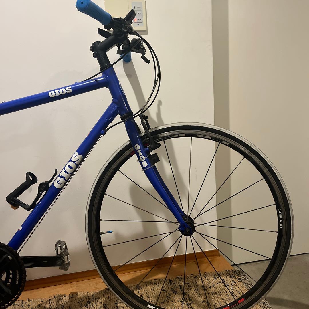 8000円引　GIOS MISTRAL クロスバイク 青　手渡し希望