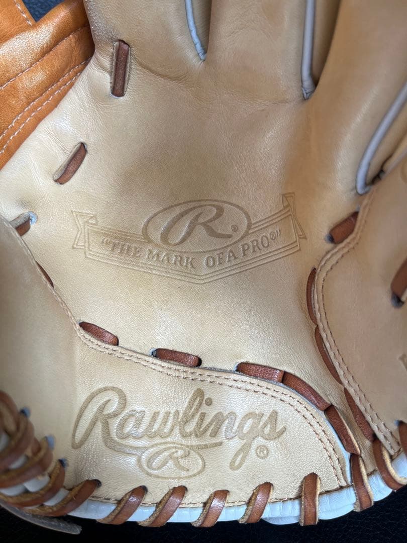 【美品】RAWLINGS ローリングス　グローブ　オールラウンド用　右利き　野球