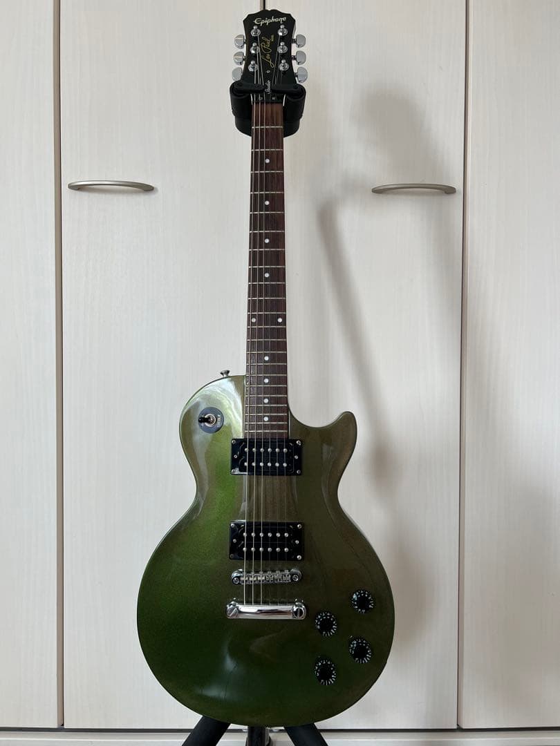 極美品 EPIPHONE レスポール スタンダード 激レアカラーエピフォン