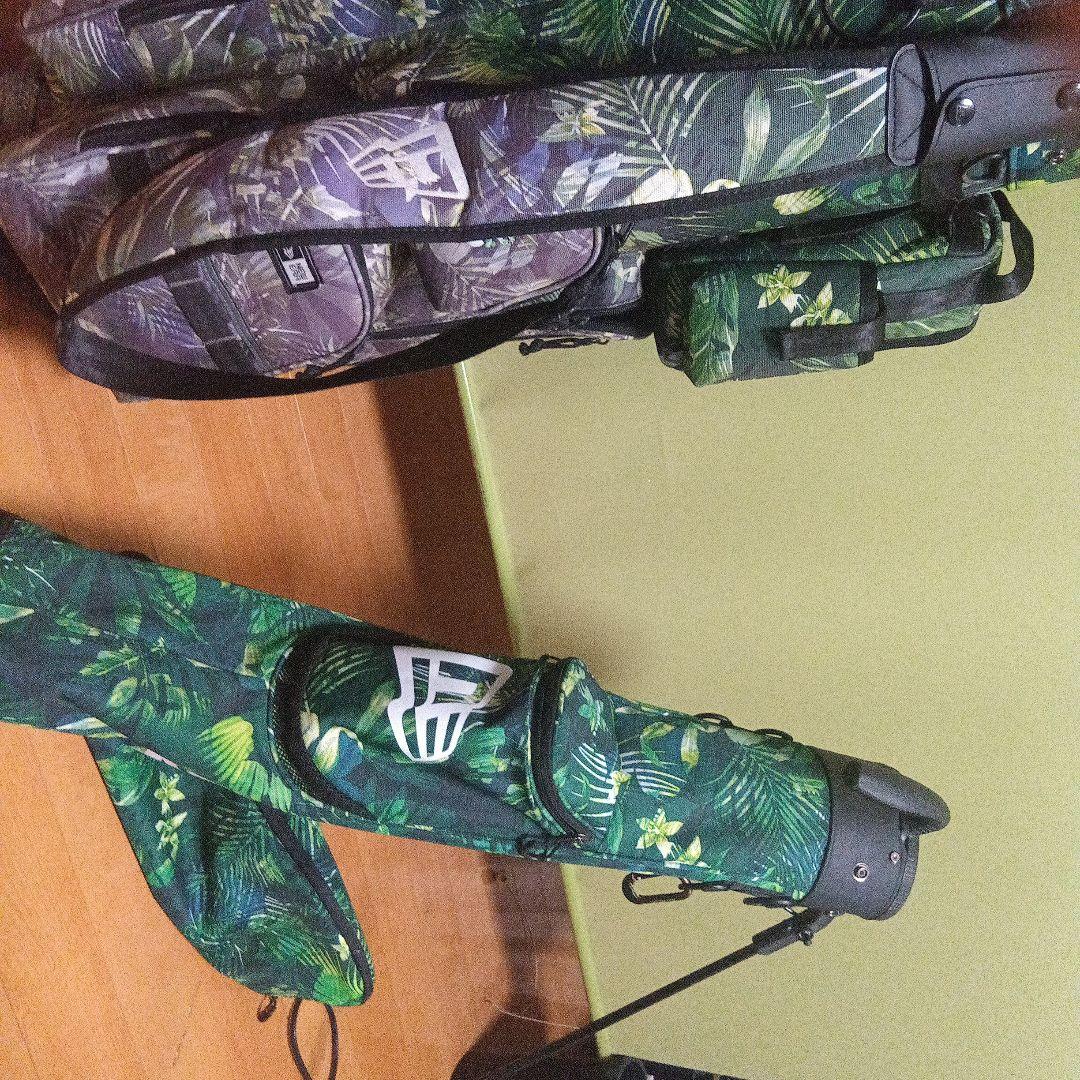 New Era ニューエラ　キャディバッグ ボタニカル　クラブスタンド２点セット