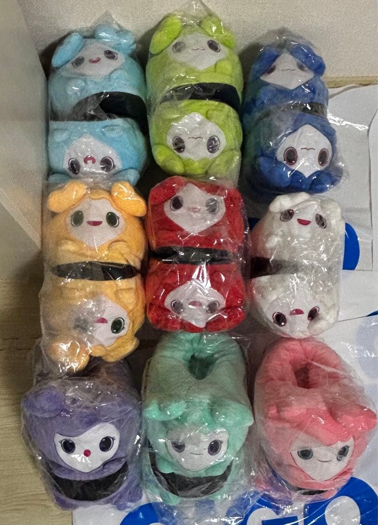 TWICE LOVELYS ぬいぐるみスリッパ コンプリート 全メンバー セット