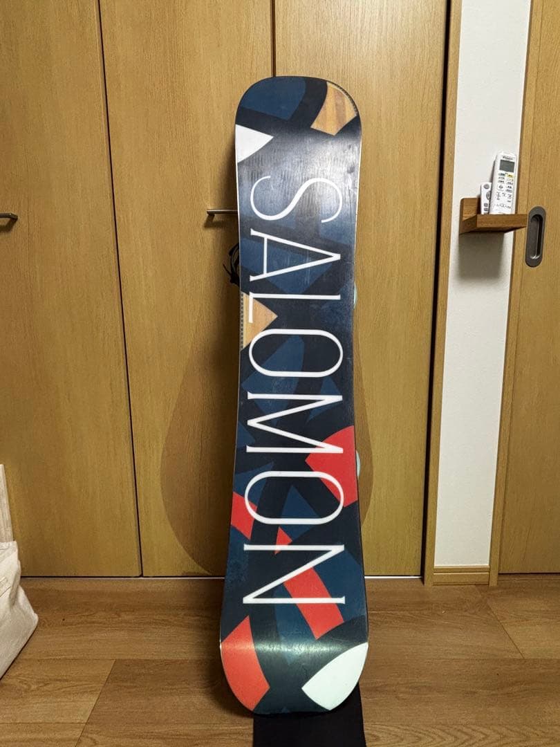 SALOMON Lotus 138cm スノーボード ビンディング ケース 付き