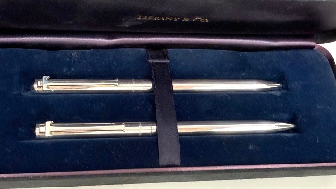 ティファニー　Tボールペン シャープペン スターリングシルバー