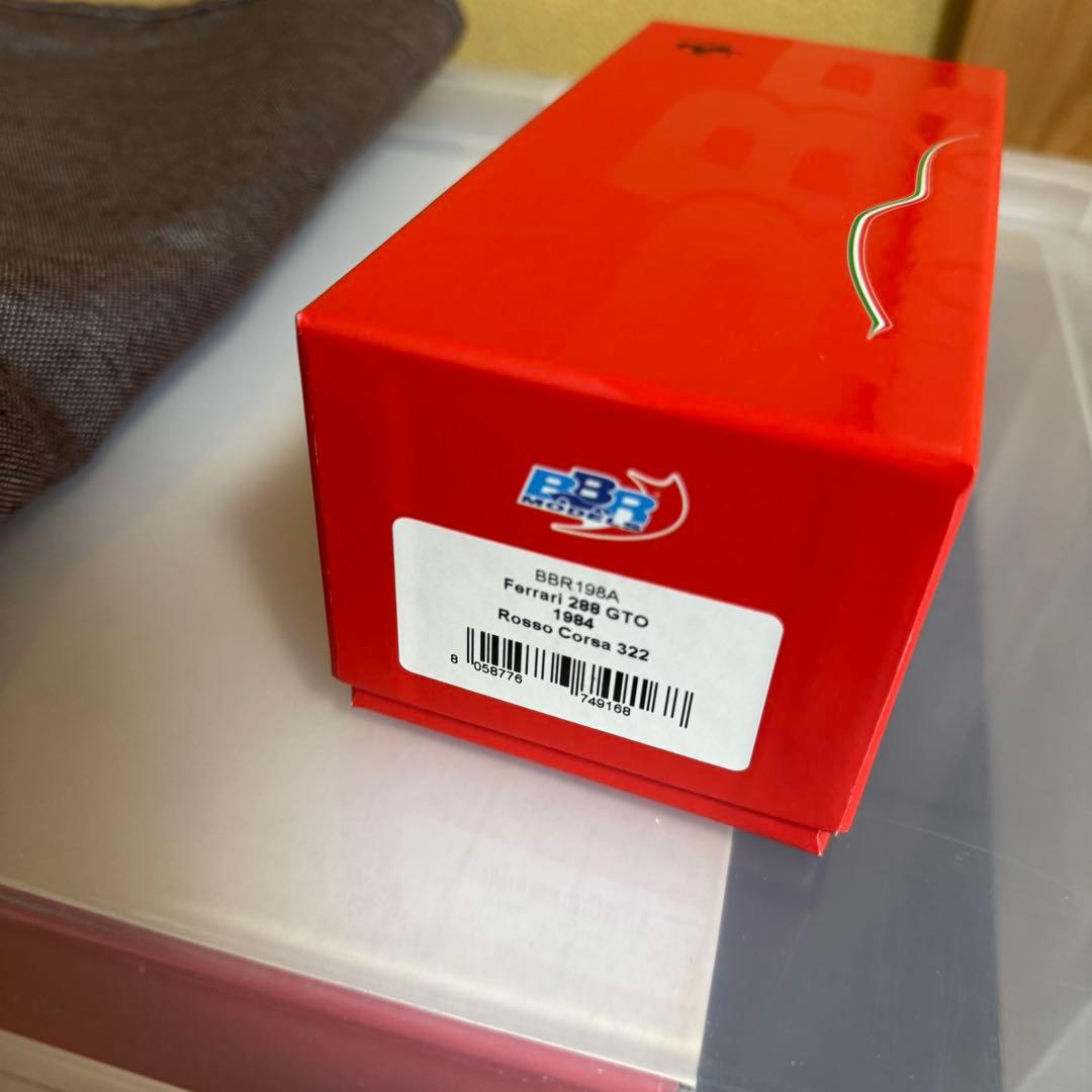 1/43 BBR Ferrari 288gto レッド