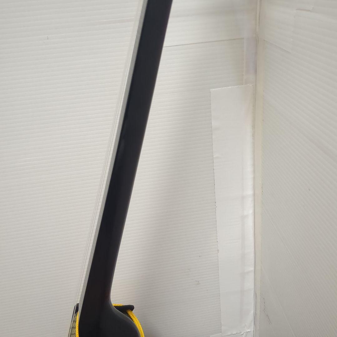 【現状品】沖縄三味線 蛇皮柄 三味線糸付き